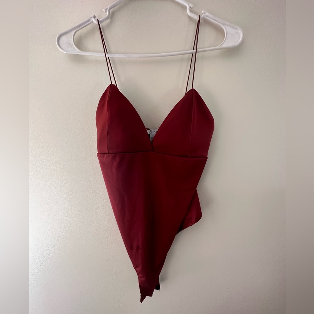 Satin bodysuit